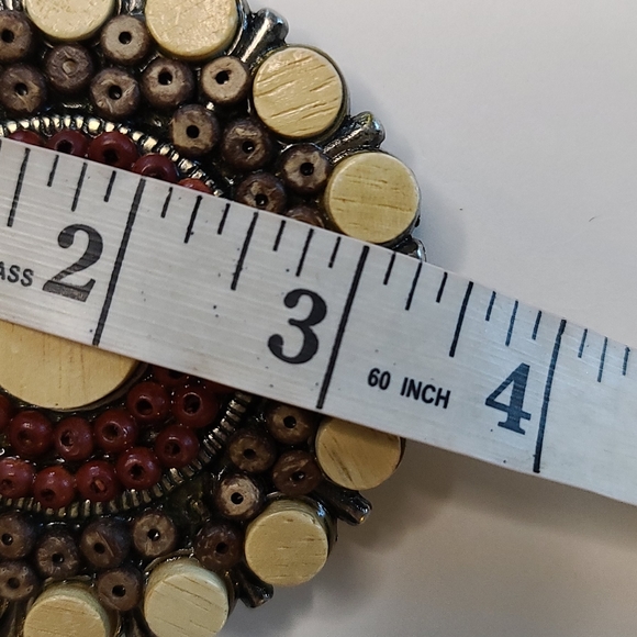 Beaded medallion belt size large - Picture 5 of 5